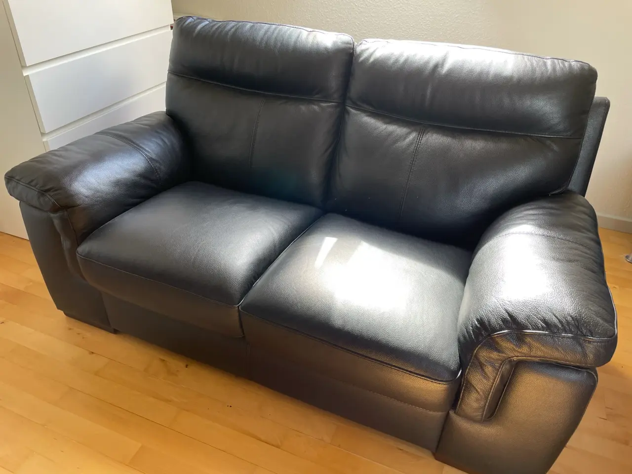 Billede 1 - Sofa læder 2 og 3 personer