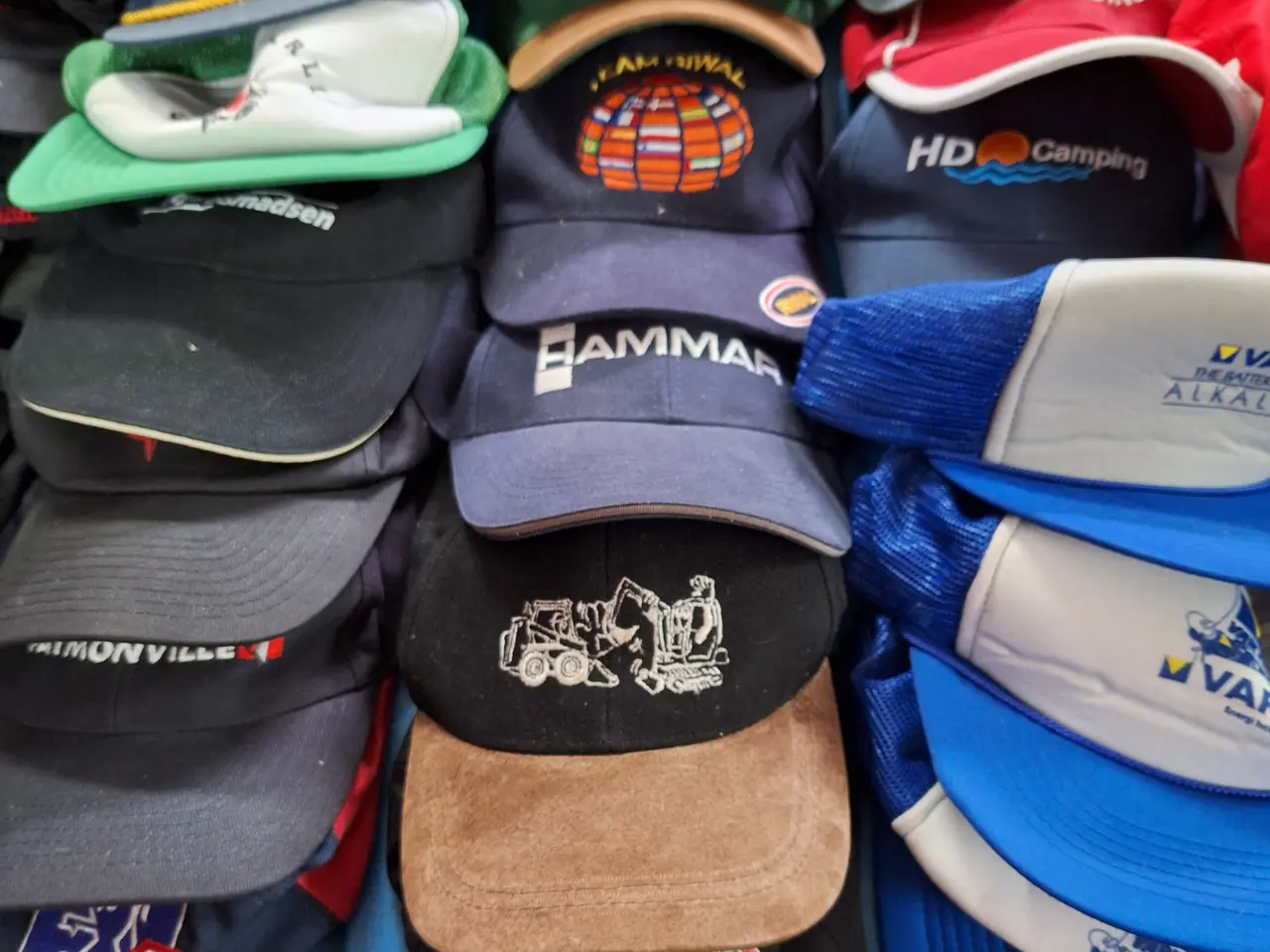 Billede 5 - Stor samling reklame kasketter