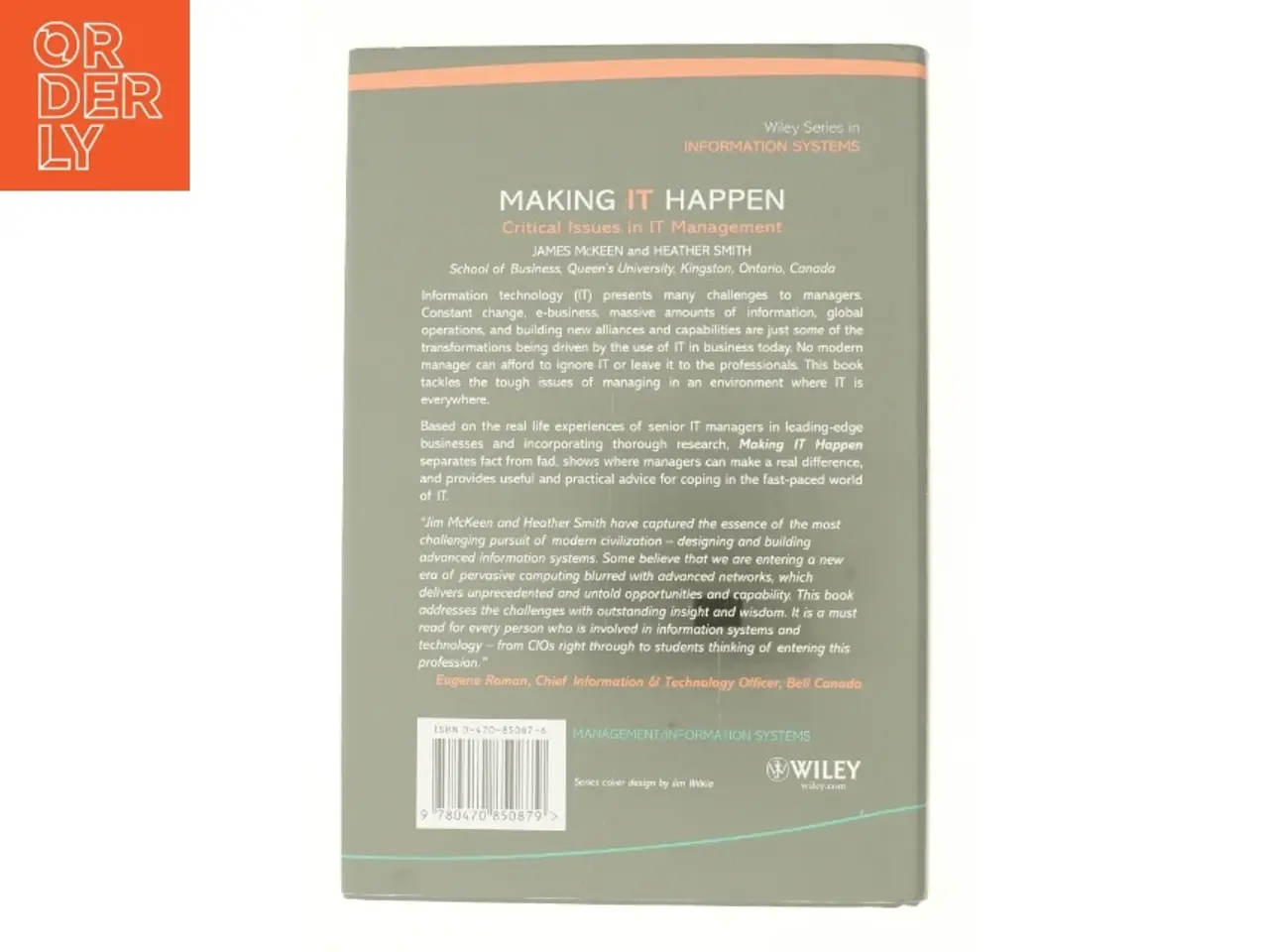 Billede 2 - Making IT Happen - Critical Issues in IT Management (Bog)