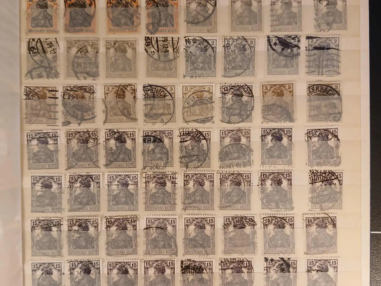 Billede 7 - Tyskland (201) Deutsches Reich Germaniamærker