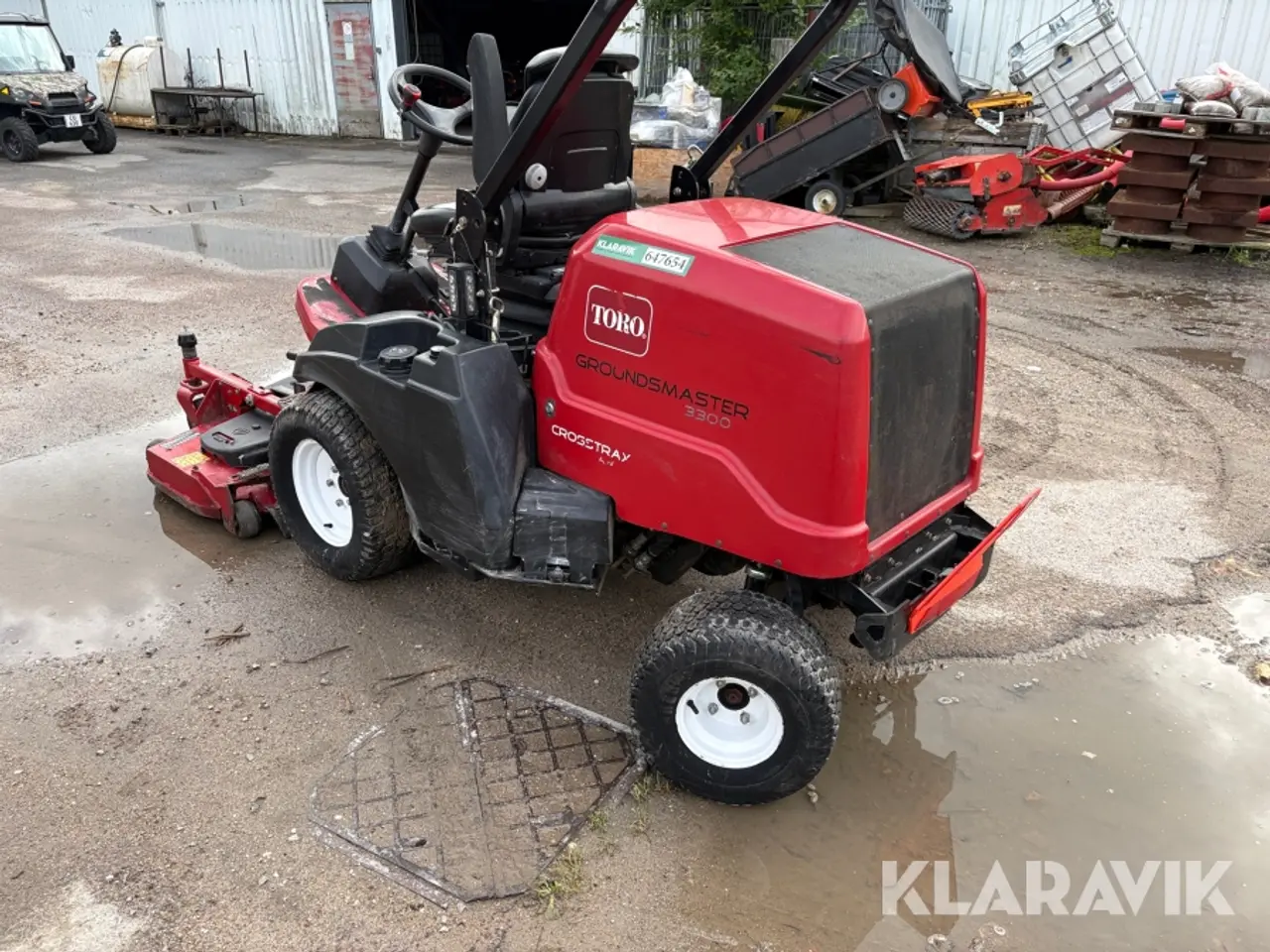 Billede 9 - Græsslåmaskine Toro Groundmaster 3300 crosstrax AVD