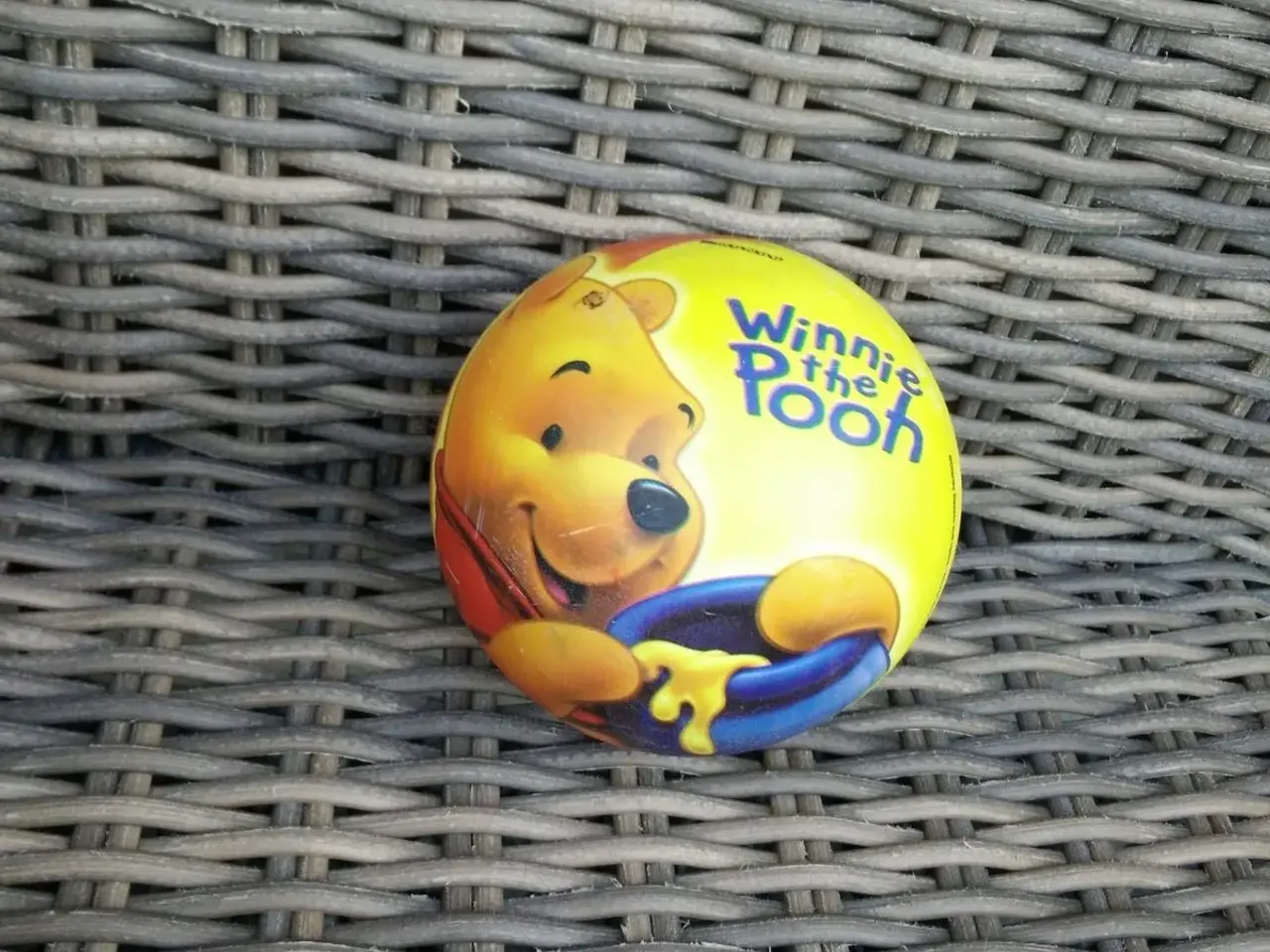 Billede 2 - Bold Winnie Pooh Disney PLASTIKBOLD gummibold børn