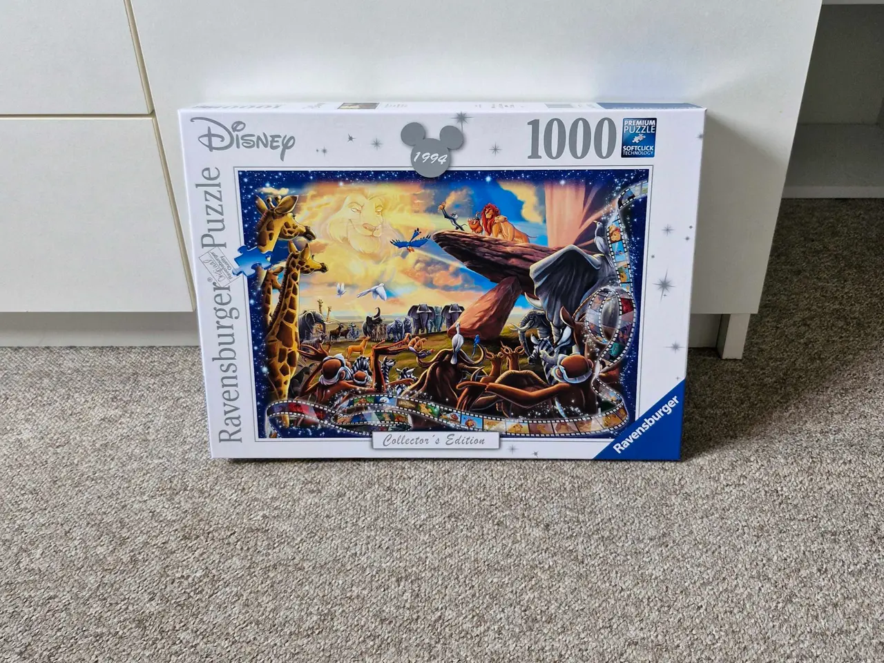 Billede 1 - Ravensburger, The Lion King, Disney, 1000 stk