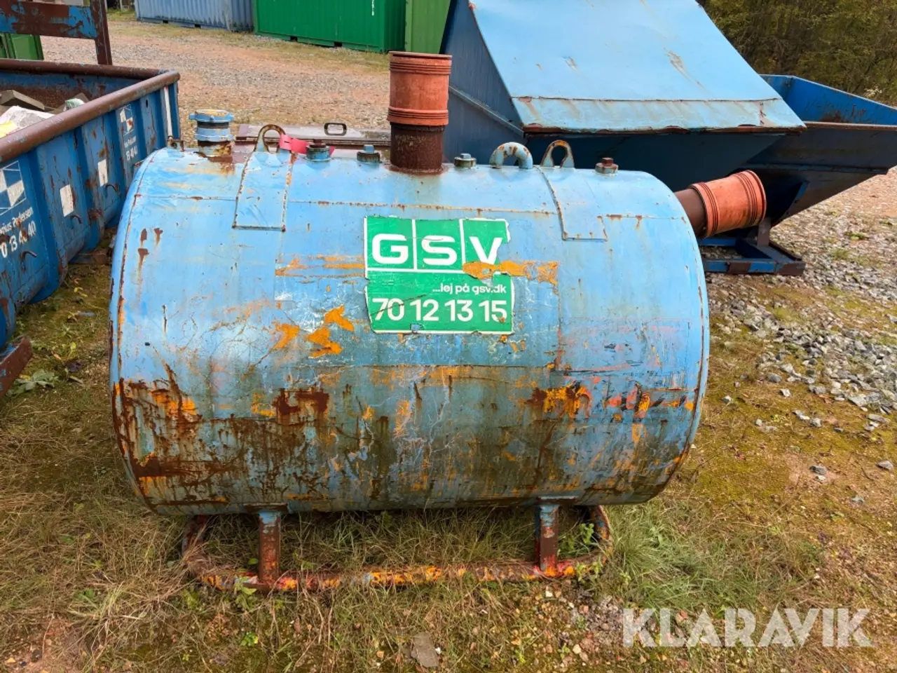 Billede 2 - Slamtank til nedgravning