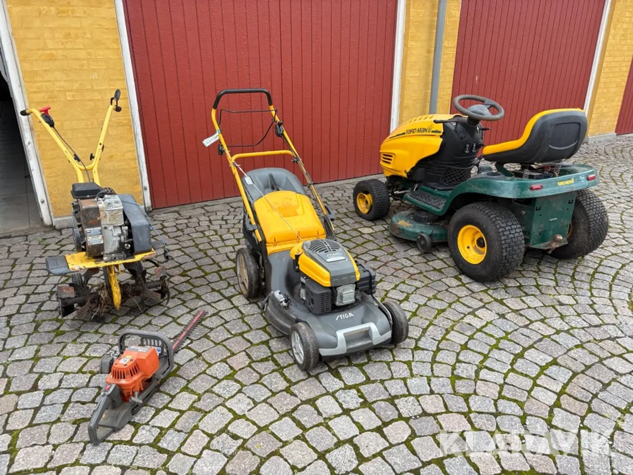 Billede 1 - Havemaskiner Stiga, Husqvarna, Yardman, Honda & Texas - 5 styk