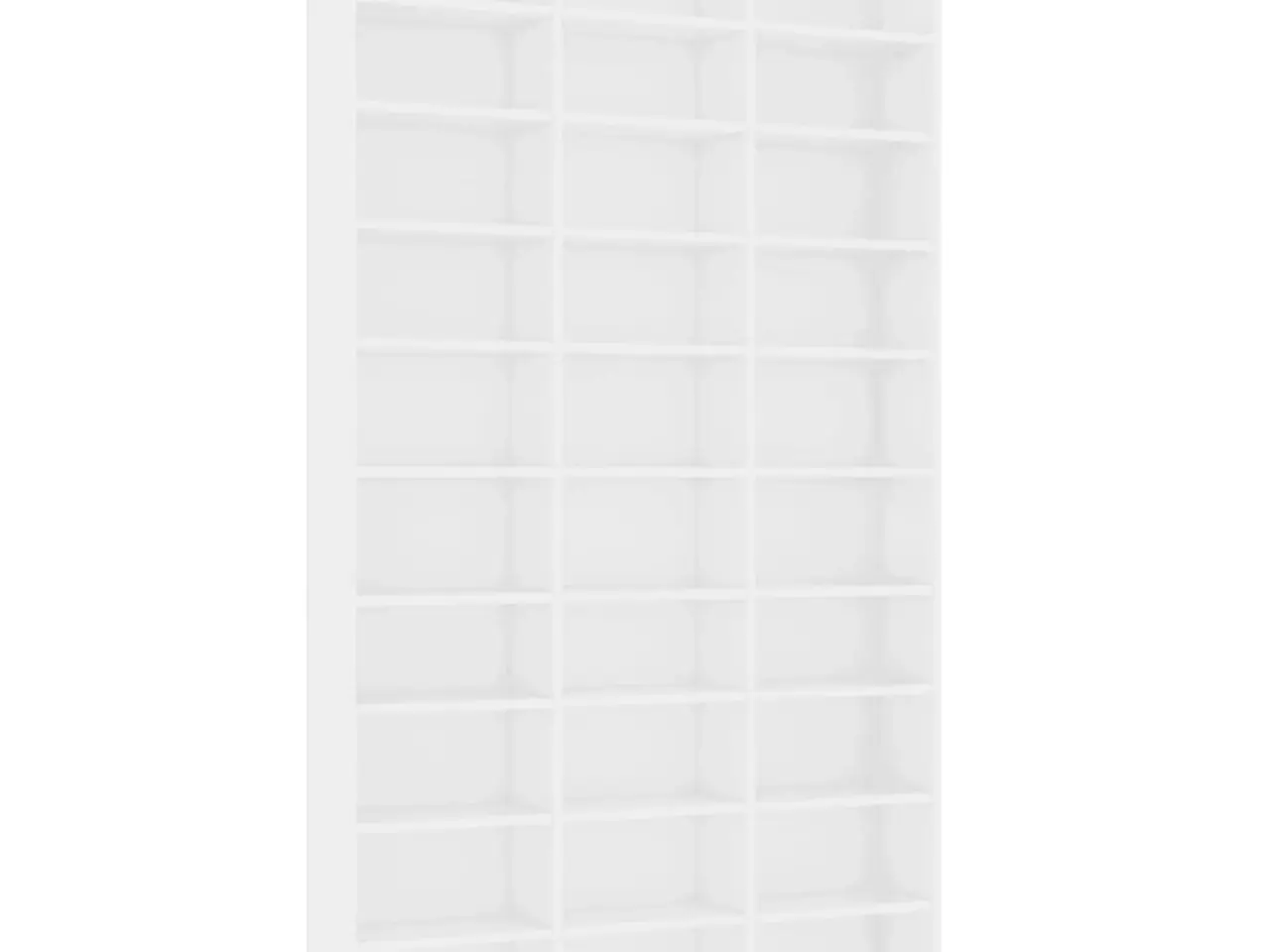 Billede 2 - CD-reol 102 x 23 x 177,5 cm - hvid