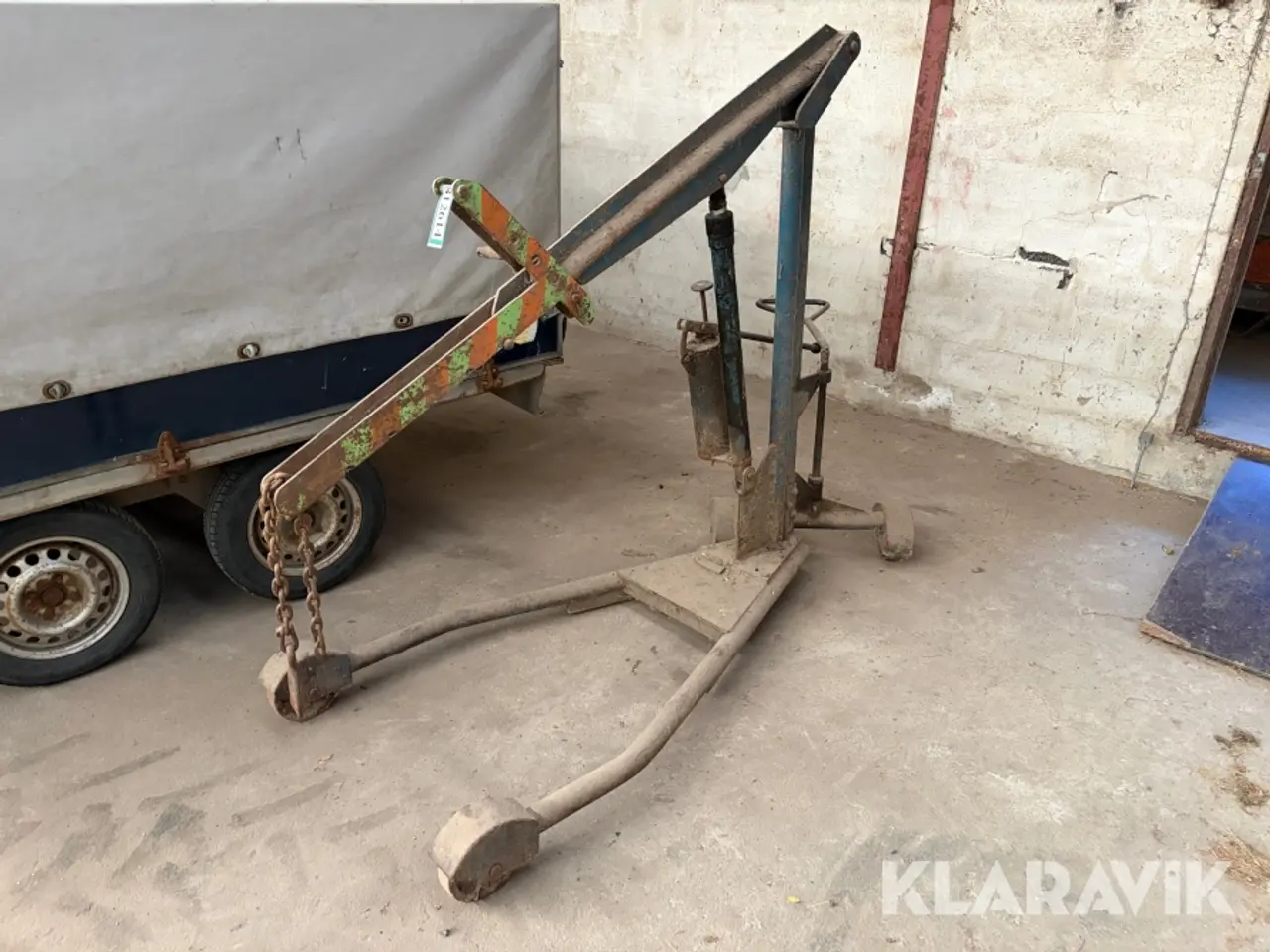 Billede 1 - Hydraulisk værkstedskran AC KF-7