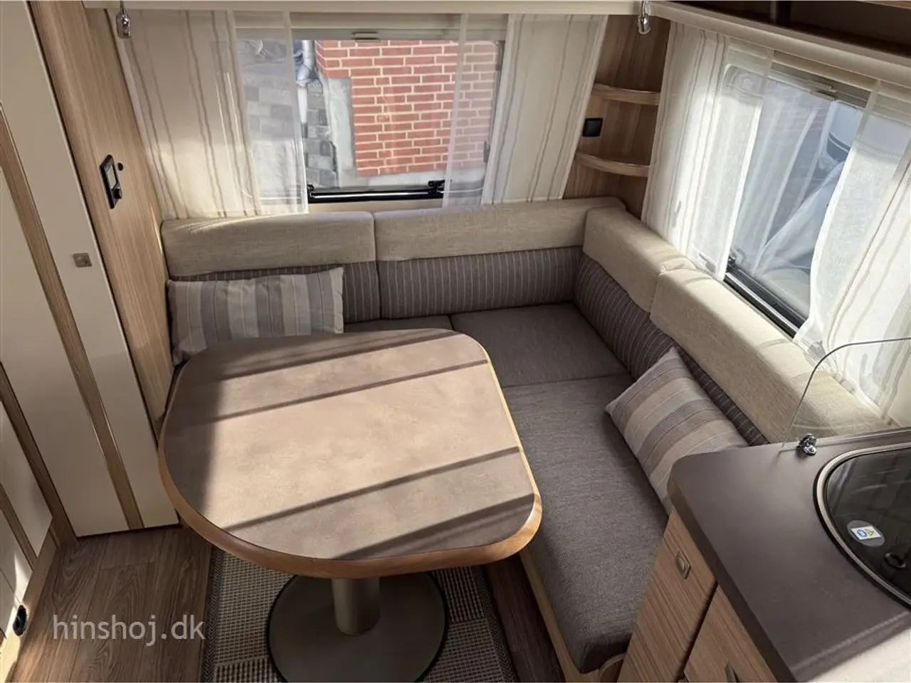 Billede 12 - 2020 - Fendt Bianco Activ 445 SF Fendt med franskseng og L siddegruppe fra Hinshøj Caravan A/S