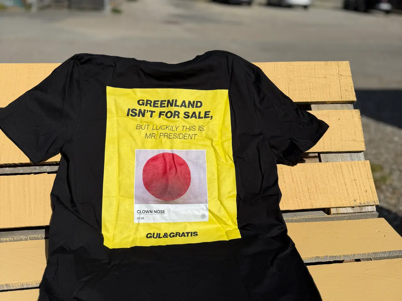 Billede 1 - Gul&Gratis Limited Edition T-shirt “Greenland..."