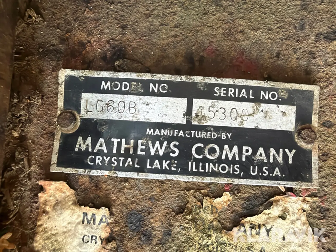 Billede 3 - Vertikalskærer Mathews Company LG60B Lawn Genie med opsamler