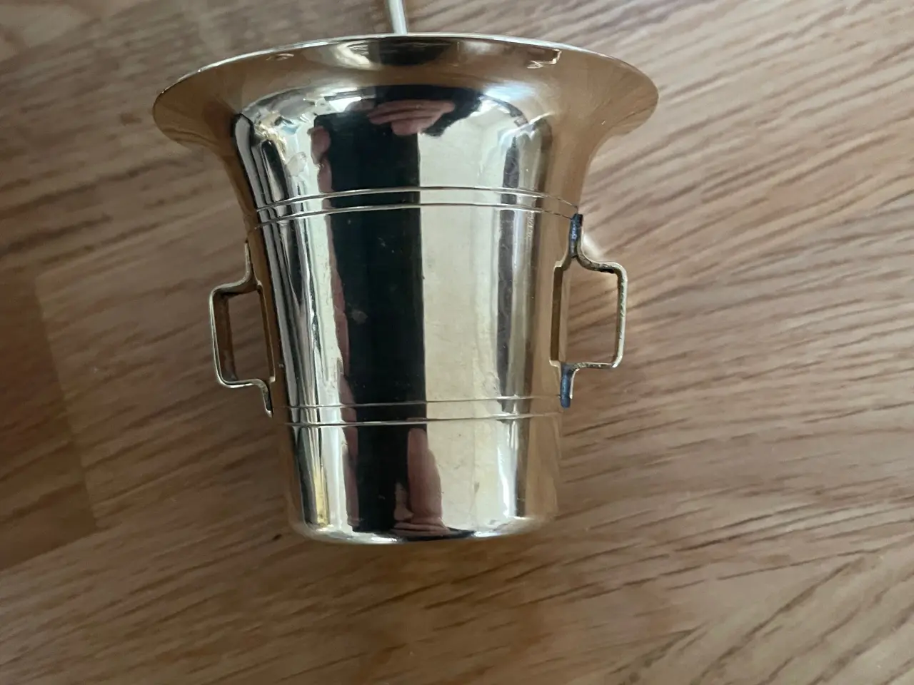 Billede 2 - NEDSAT Lille messingmorter pistel, højde 5,2 cm