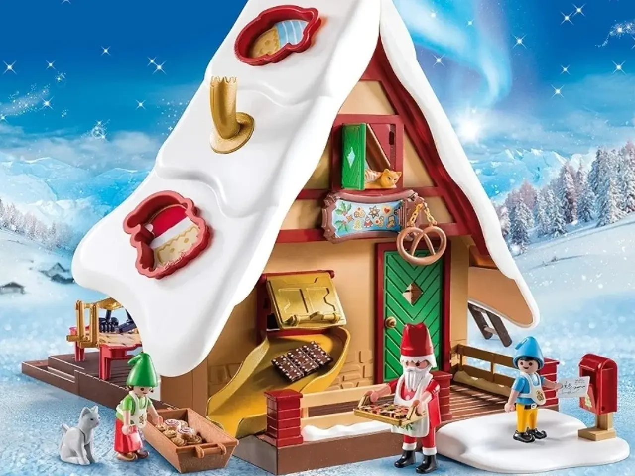 Billede 1 - Playmobil julemandens bageri