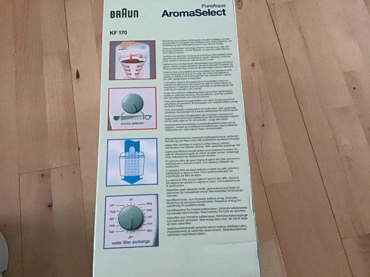 Billede 5 - Kaffemaskine Braun hel Ny 1250wat med termokande