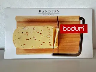 Ny Bodum ostebræt m. kniv W3340