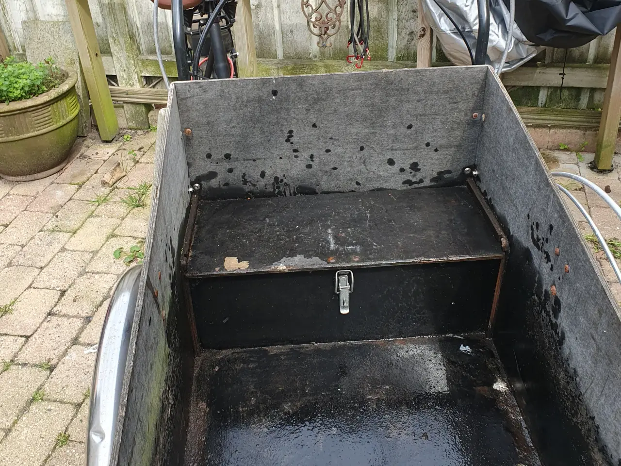 Billede 1 - Christiania ladcykel inc. 3 batterier/press/garage