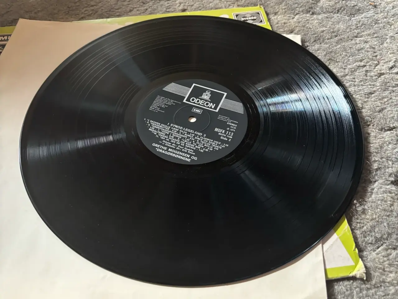 Billede 8 - 3 vintages vinyl plader synge i legeland