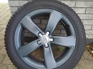 Originale Audi A6 (C7 4G) fælge, malet koksgrå