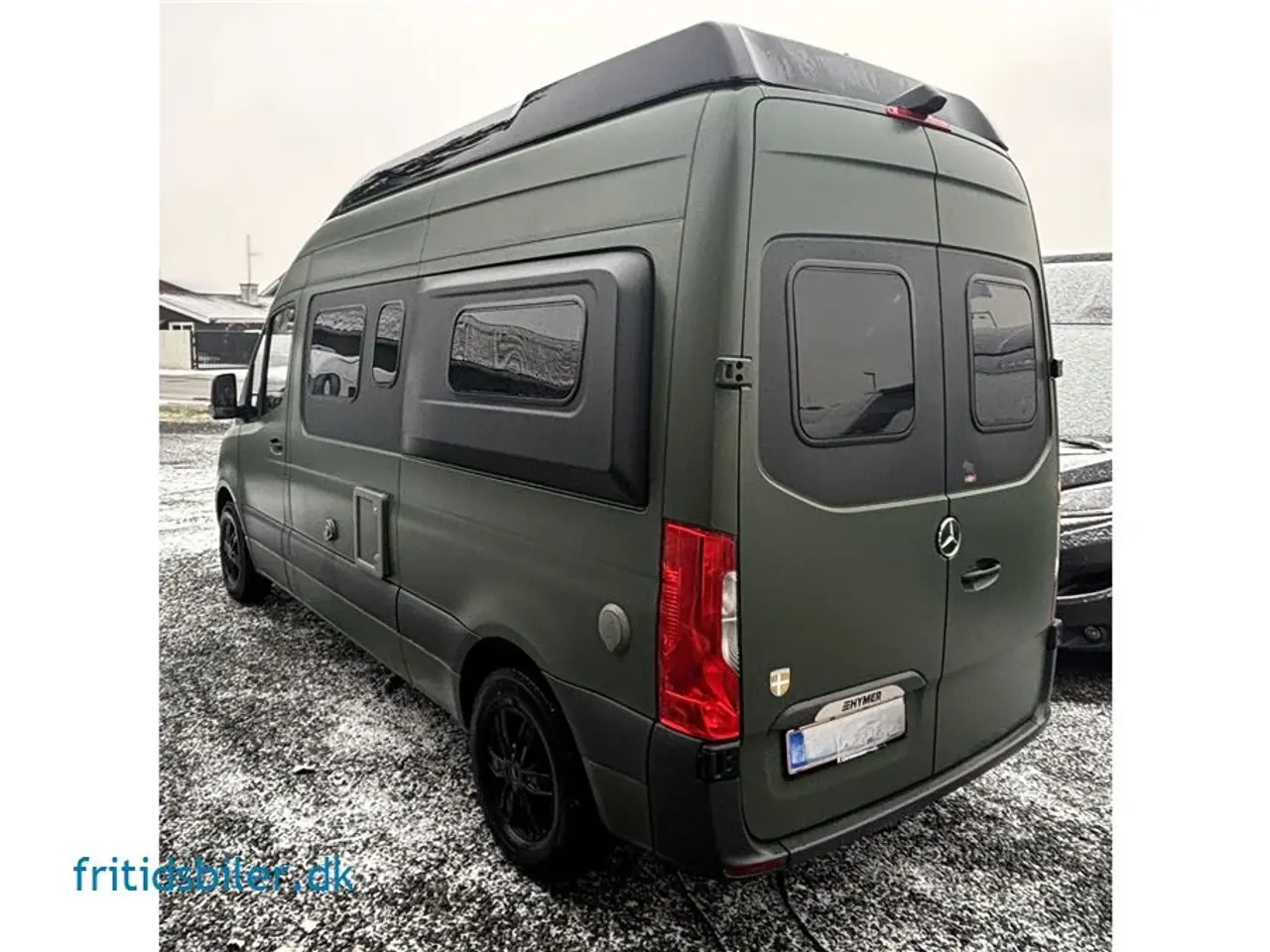 Billede 2 - 2024 - Hymer Free S600 Blue Evolution 170 HK Hymer Free S600 bygget på MB Sprinter i en Blue Evolution med Hævetag og fed Grøn farve