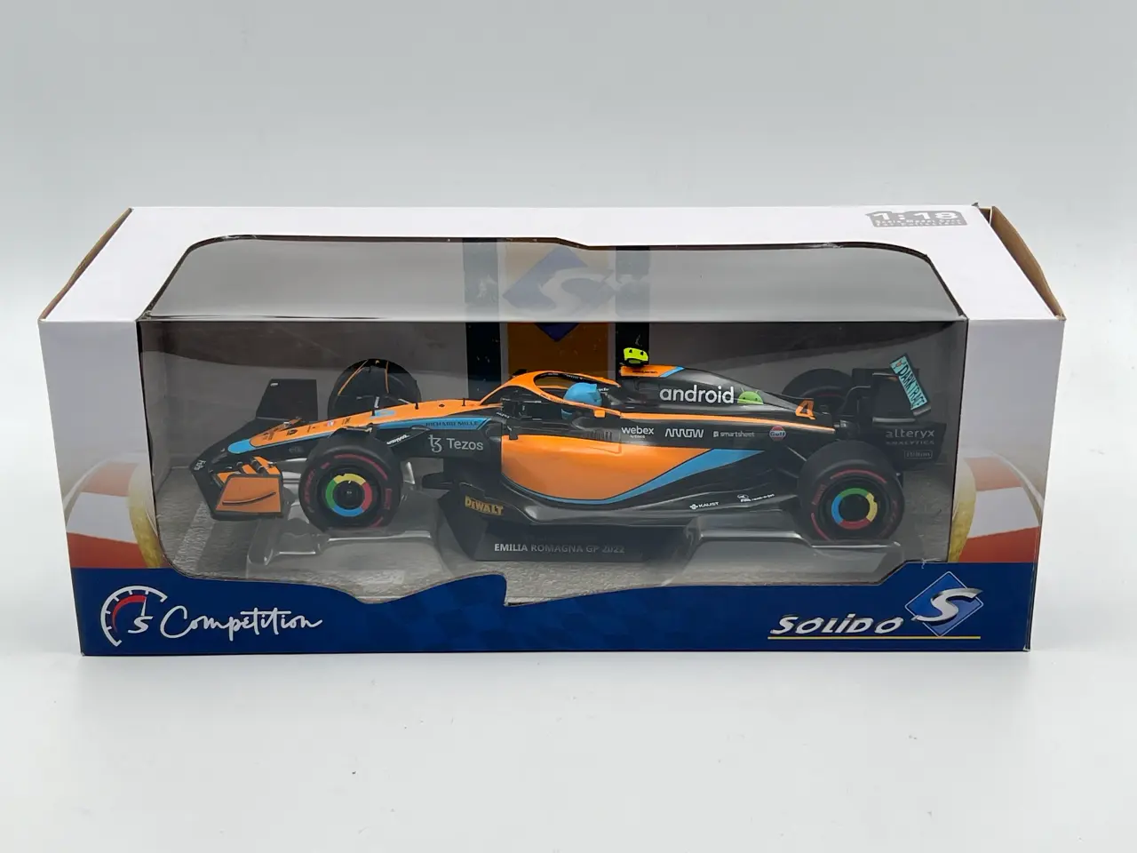 Billede 10 - 2022 McLaren Mercedes MCL36 #4 - 1:18 Driver: Lan
