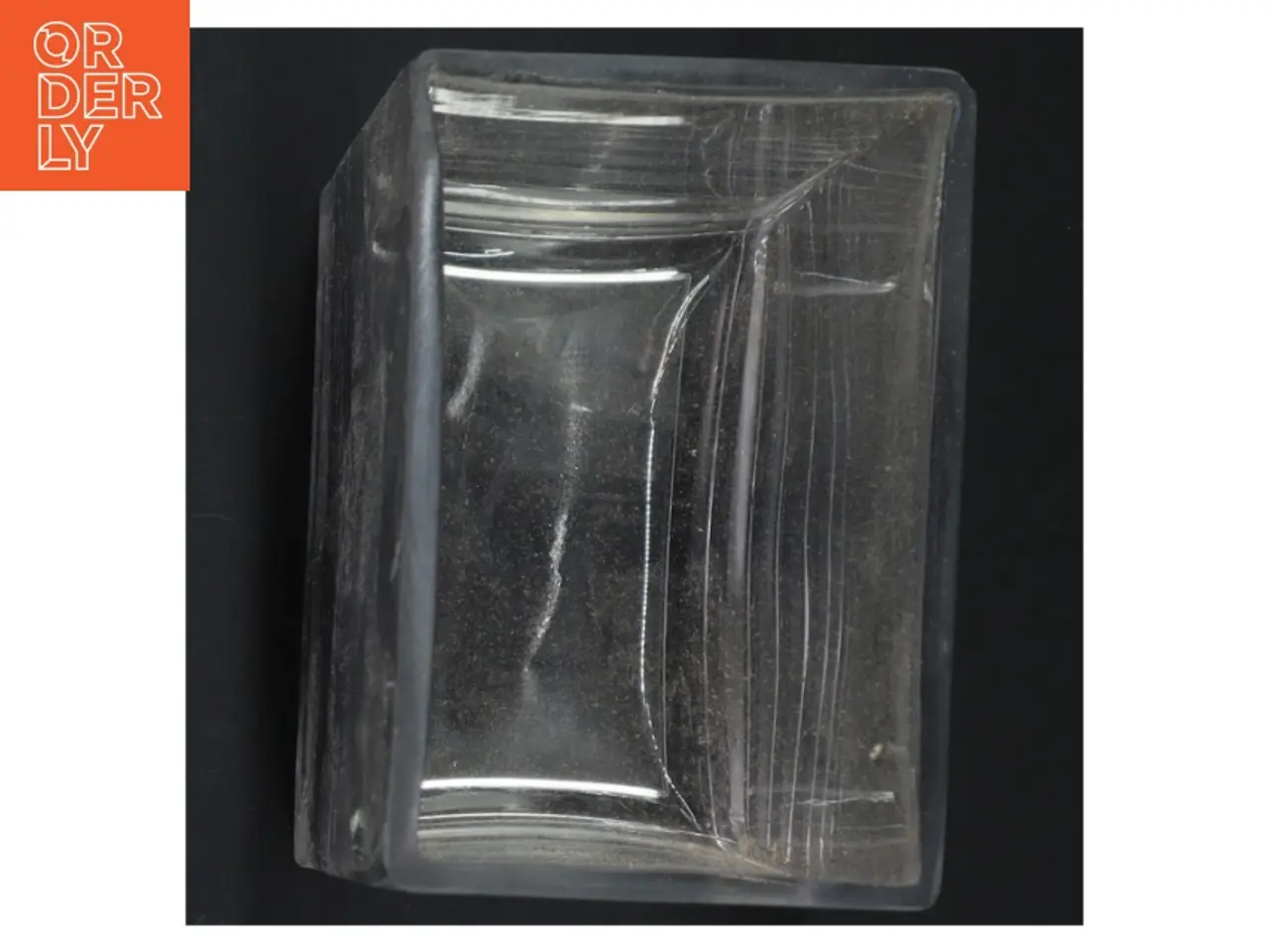 Billede 2 - Glasvase (str. 18x12x8 cm)