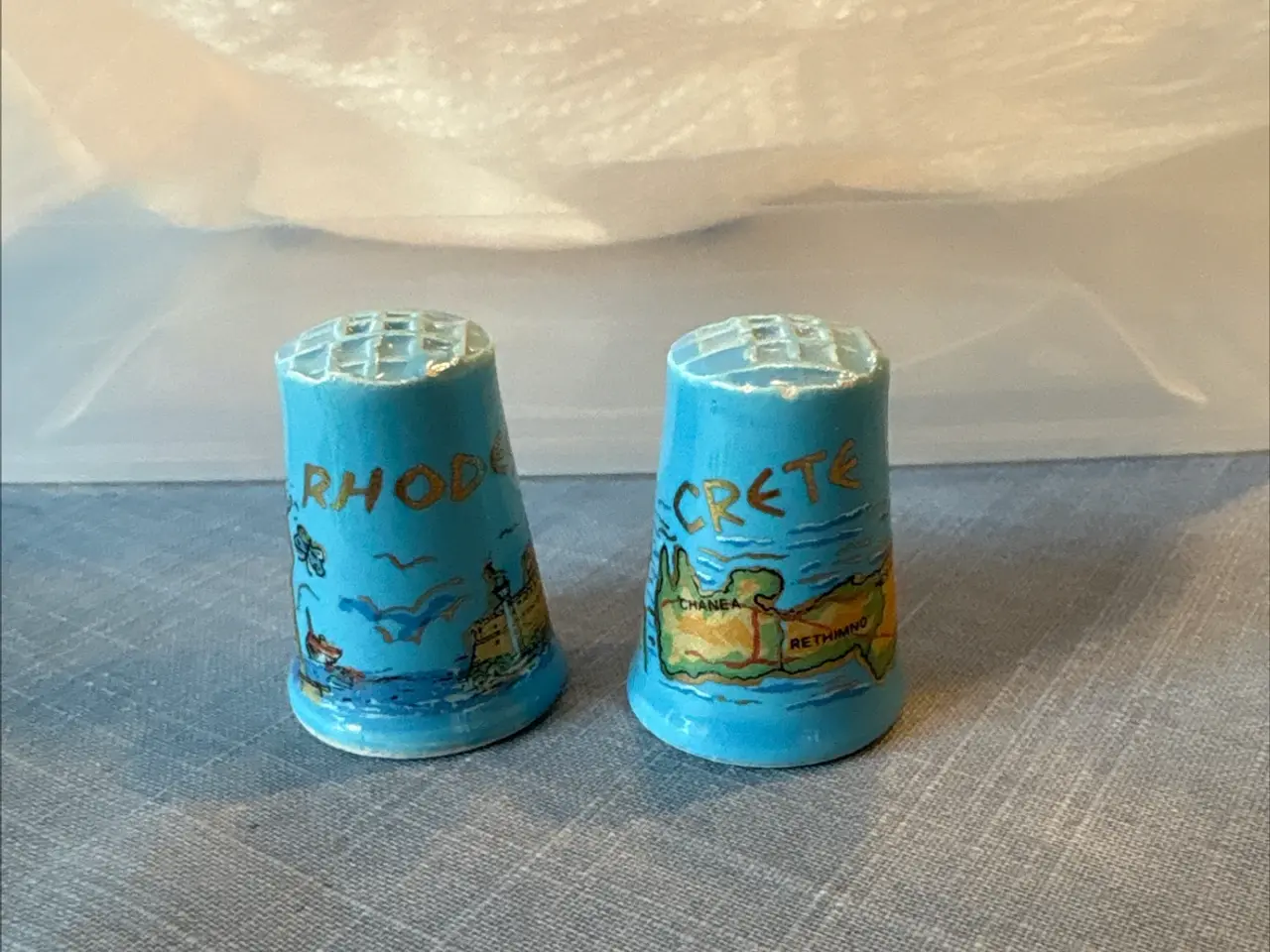 Billede 1 - Fine porcelæns fingerbøl sælges