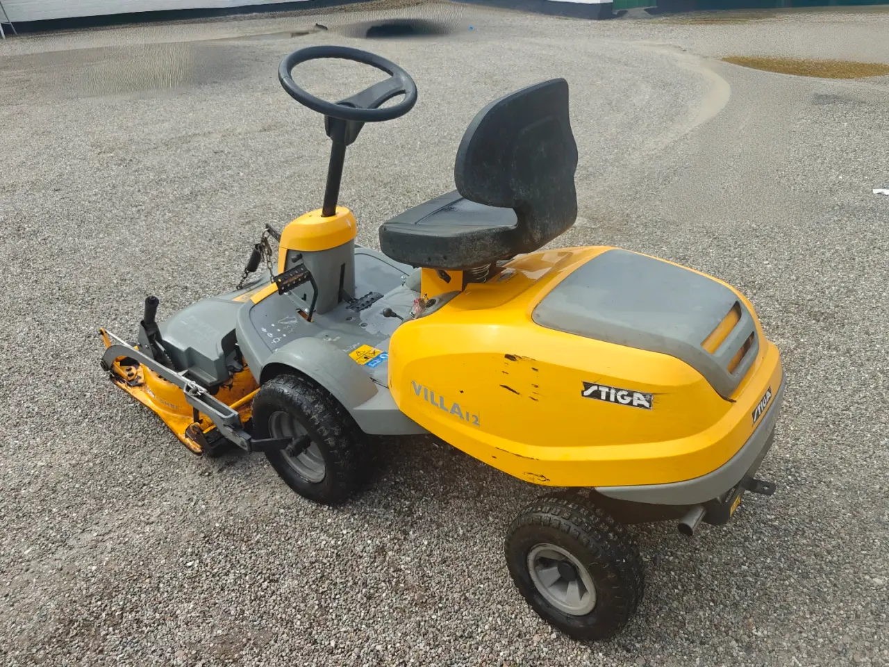 Billede 5 - Stiga Villa 12 plænetraktor med front klipper 