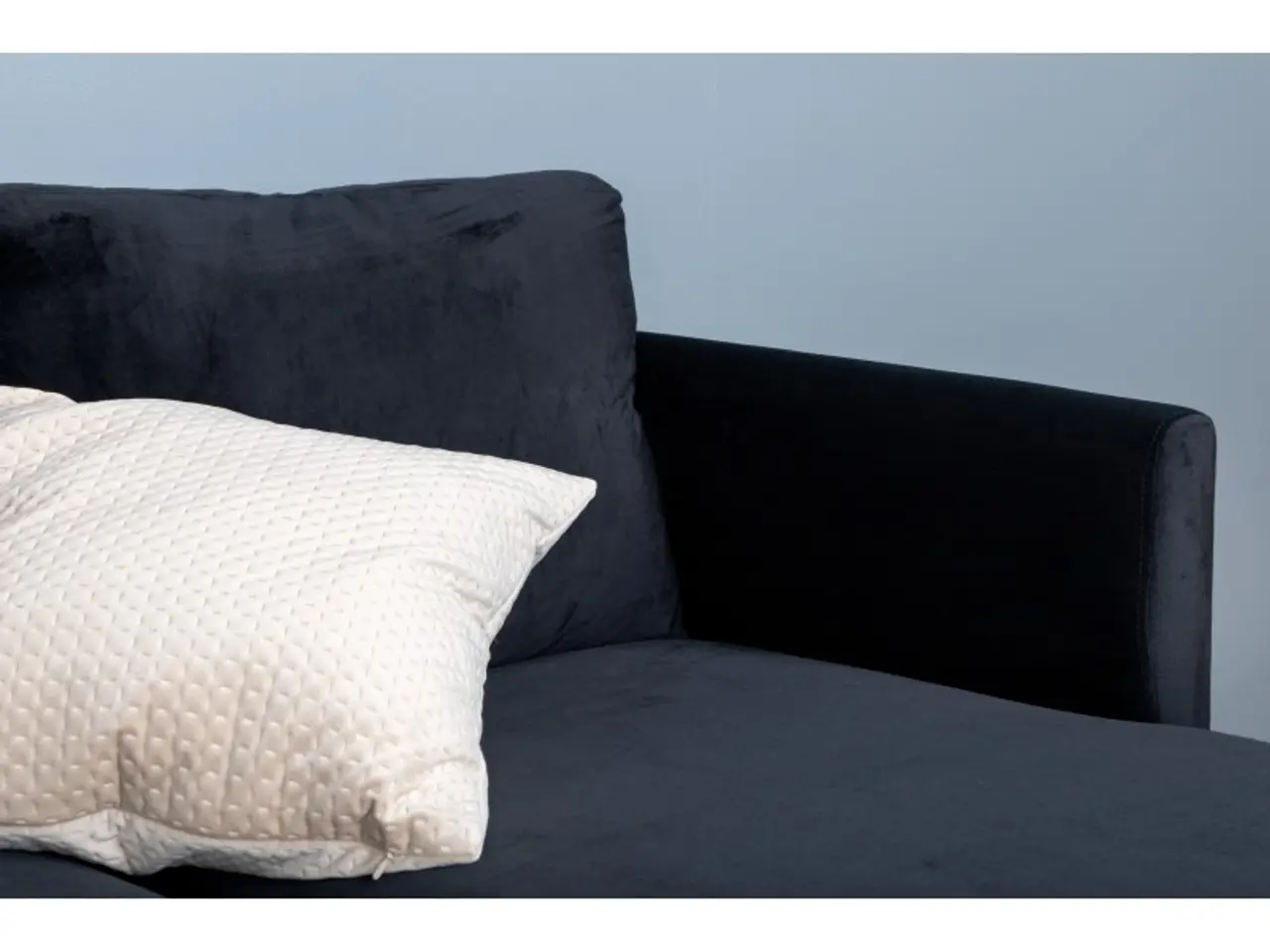 Billede 13 - Zoom U-Sofa - Sort Velour