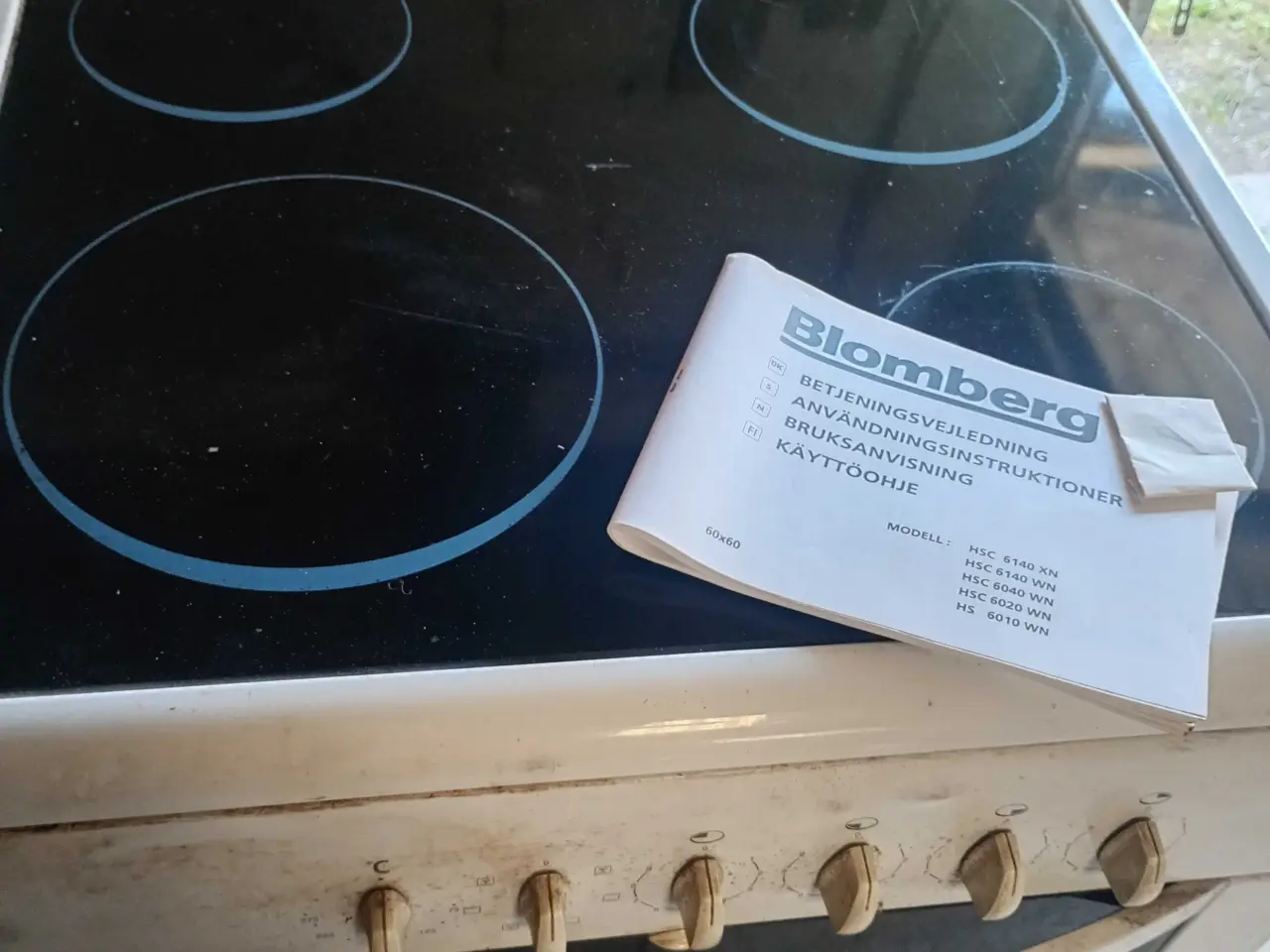 Billede 1 - Blomberg med glaskeramisk kogeplade