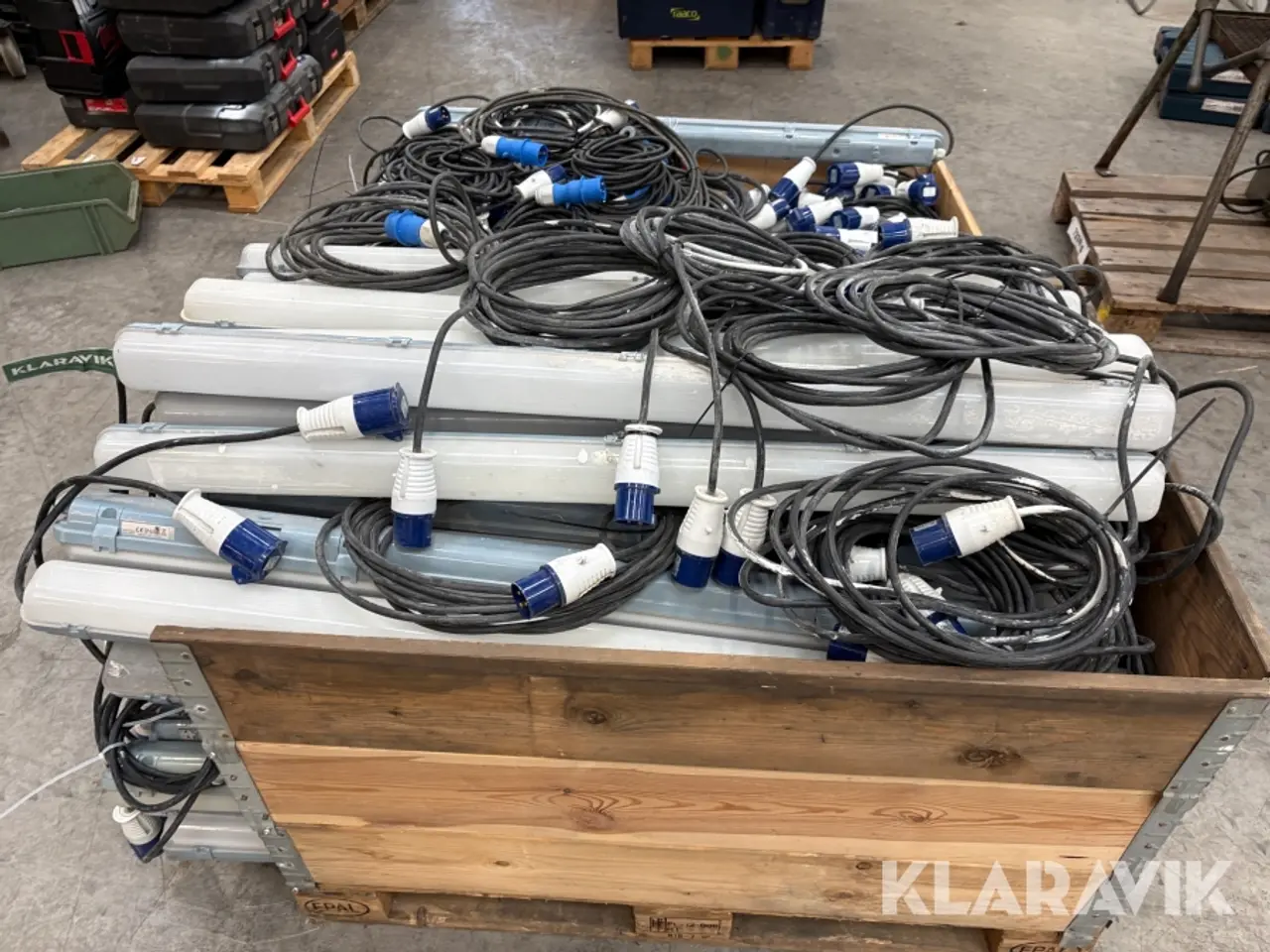 Billede 7 - Byggeplads belysning/led armaturer 24w  +60 styk