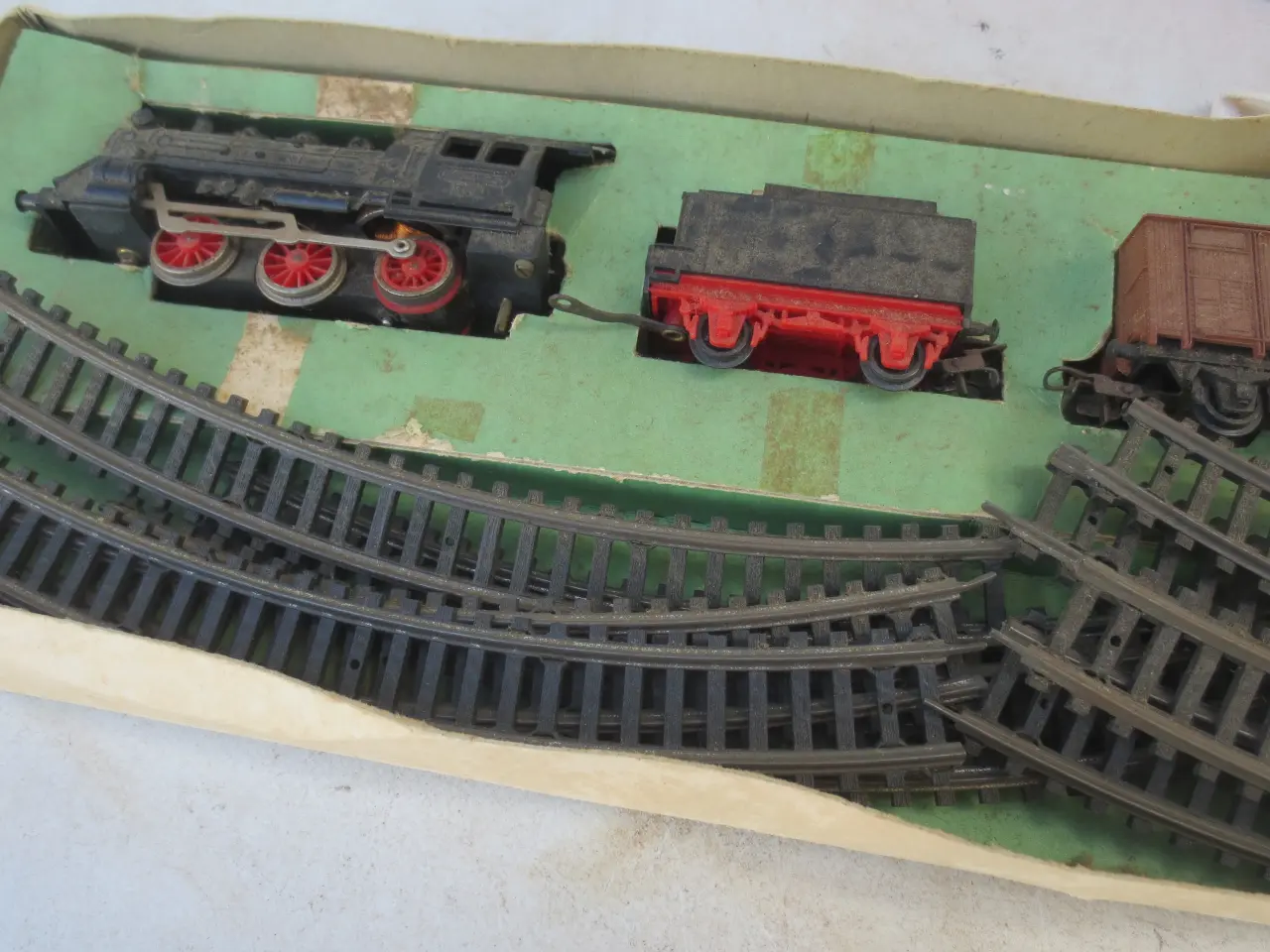 Billede 5 - 1 sæt Retro Lima Express Batteri Train model Ho
