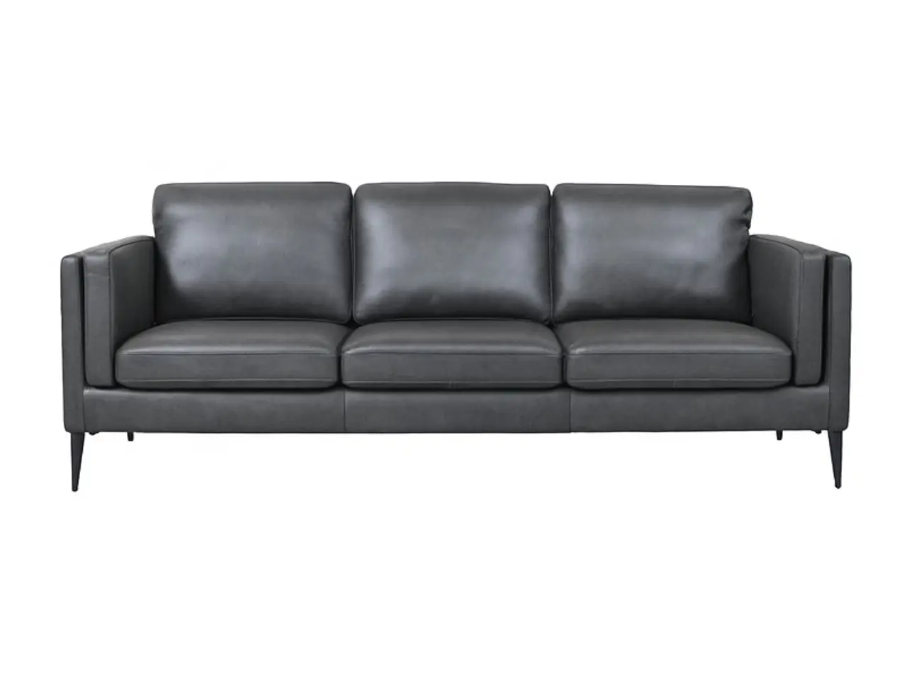 Billede 3 - Valencia 3 pers. sofa læder Sort