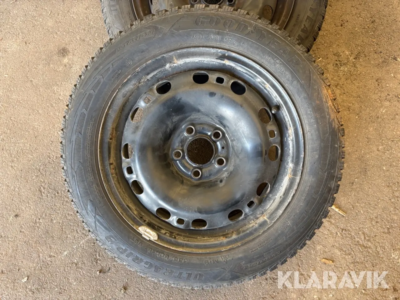 Billede 3 - Dæk på fælge Goodyear Ultragrip