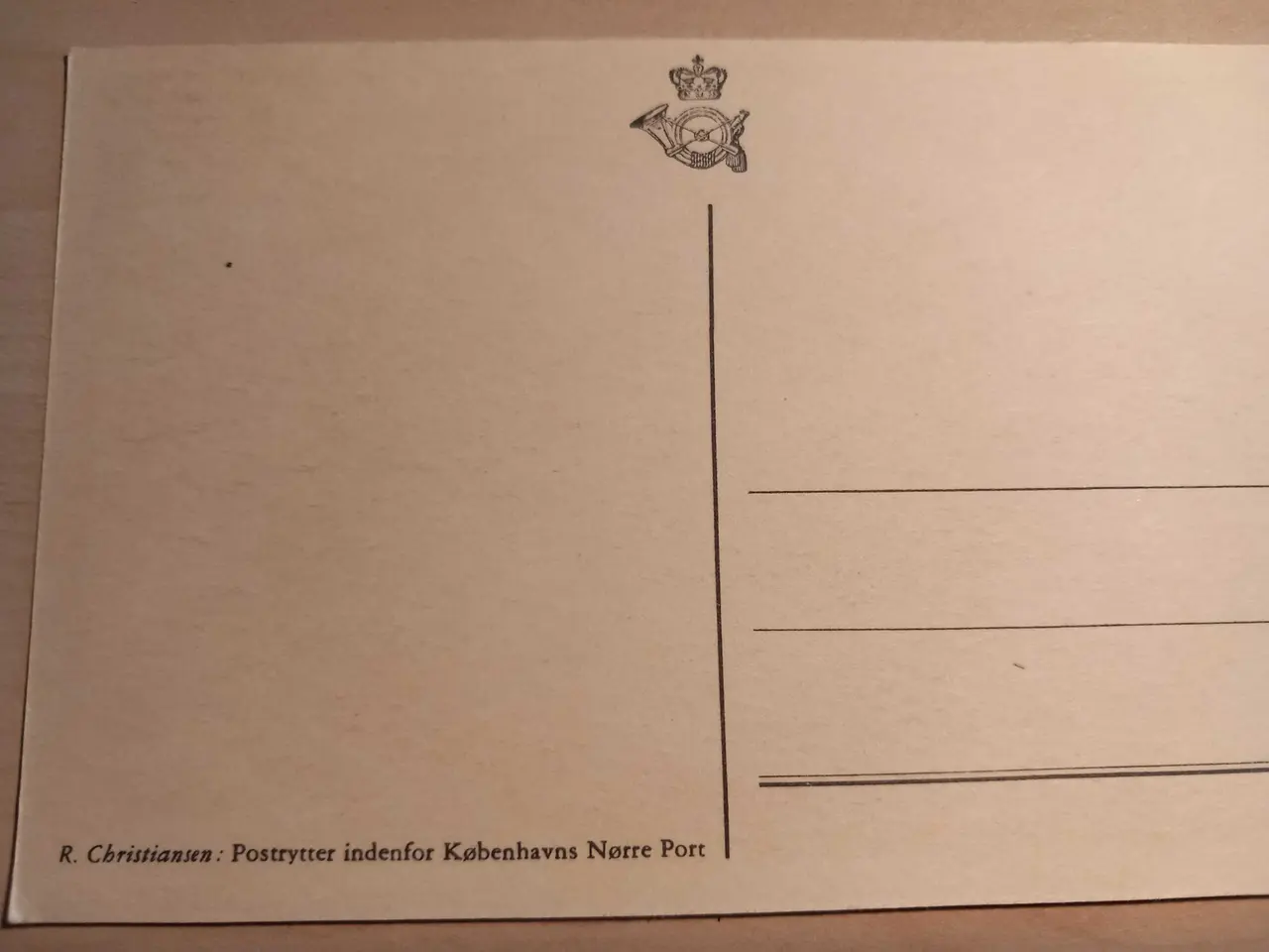 Billede 2 - Postrytter indenfor Københavns Nørre Port