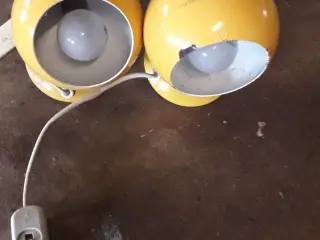 Retro kulelamper magnet holder kan stilles i alle