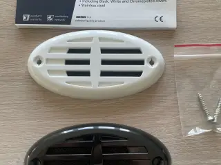 Marine horn Vetus T12 cover hvid og sort