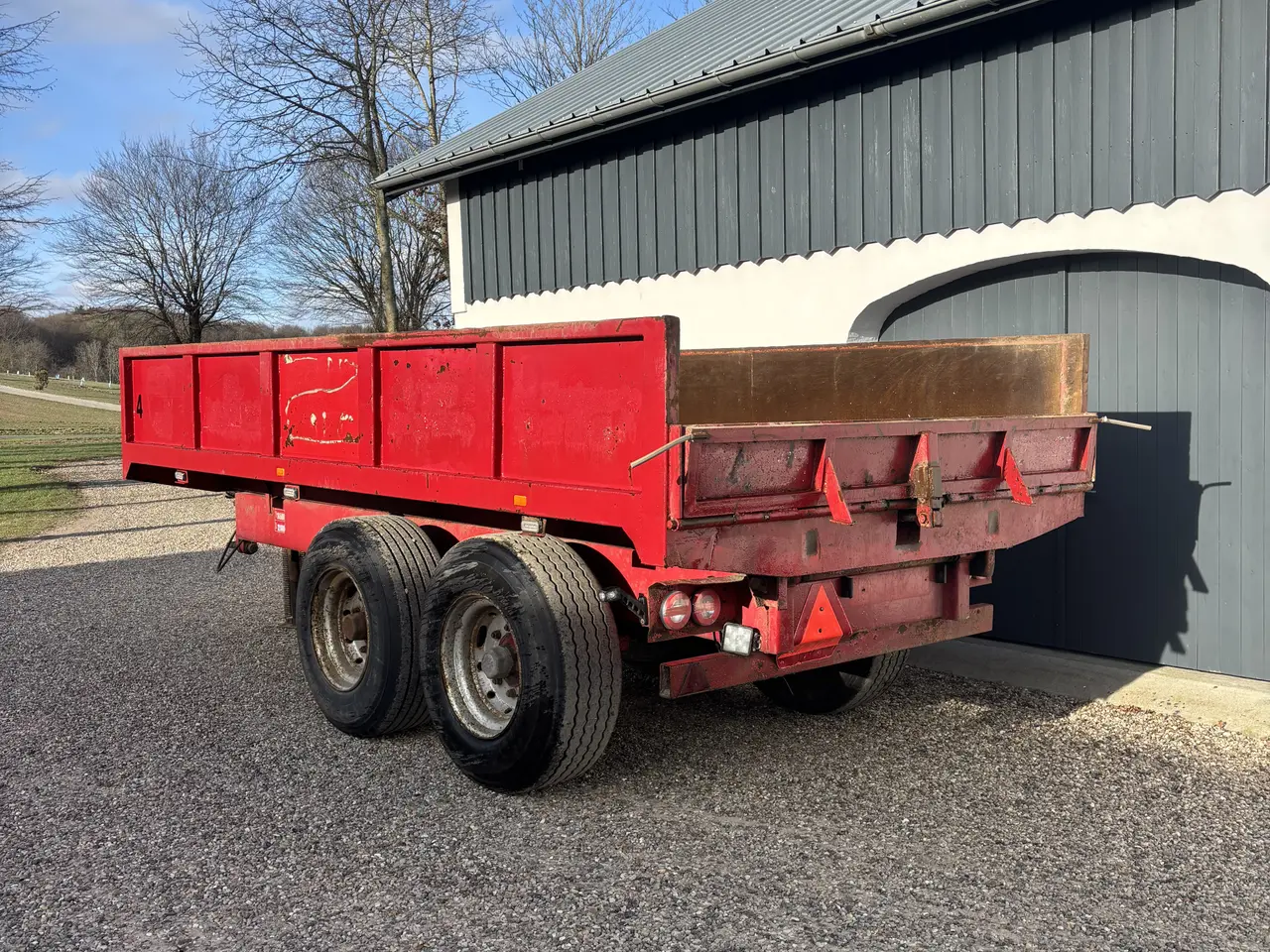 Billede 3 - Rigtig fin baastrup jordvogn 16T
