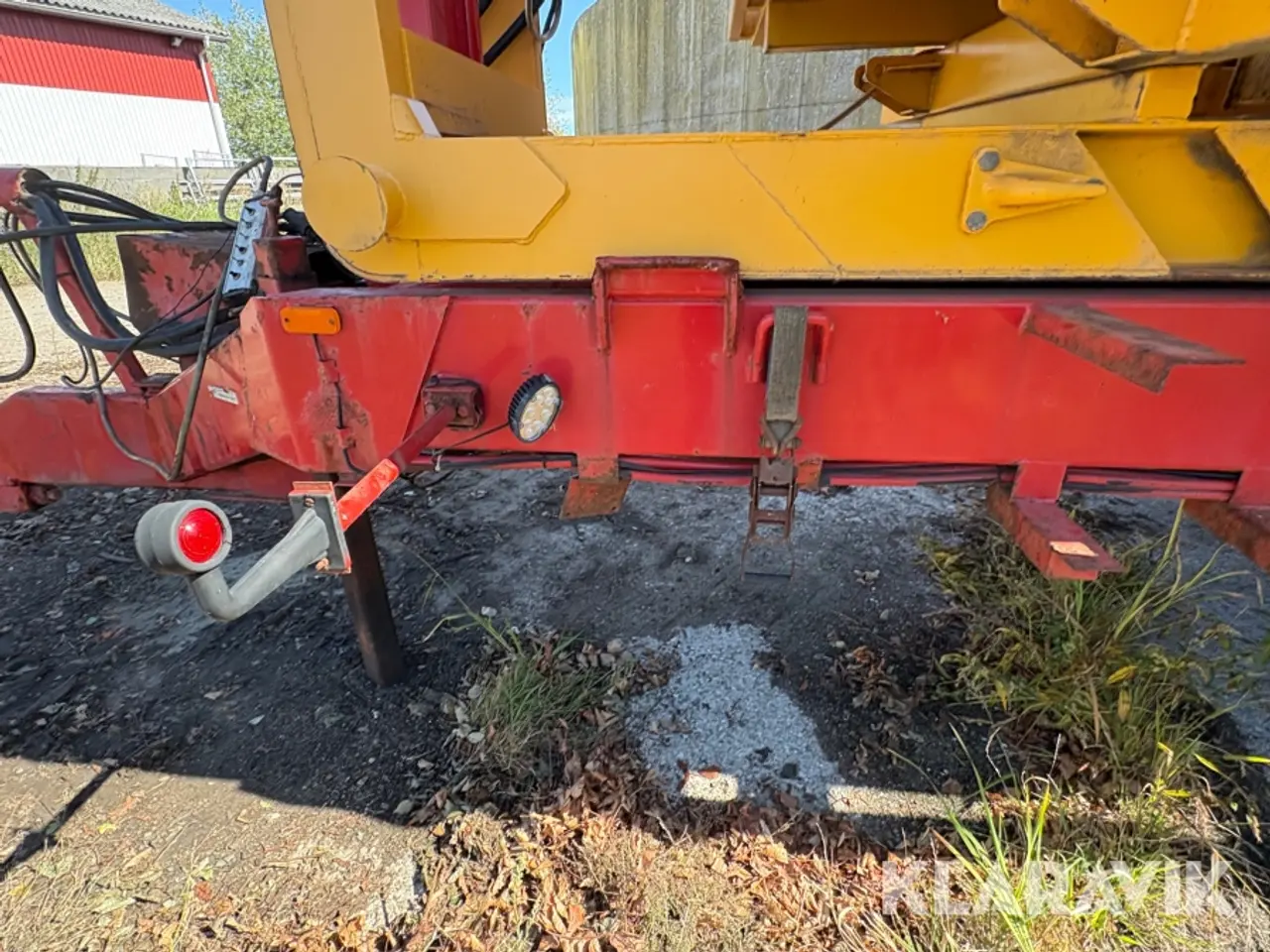 Billede 12 - Kroghejsvogn Holsø Hcv 170 med ladsalter og container