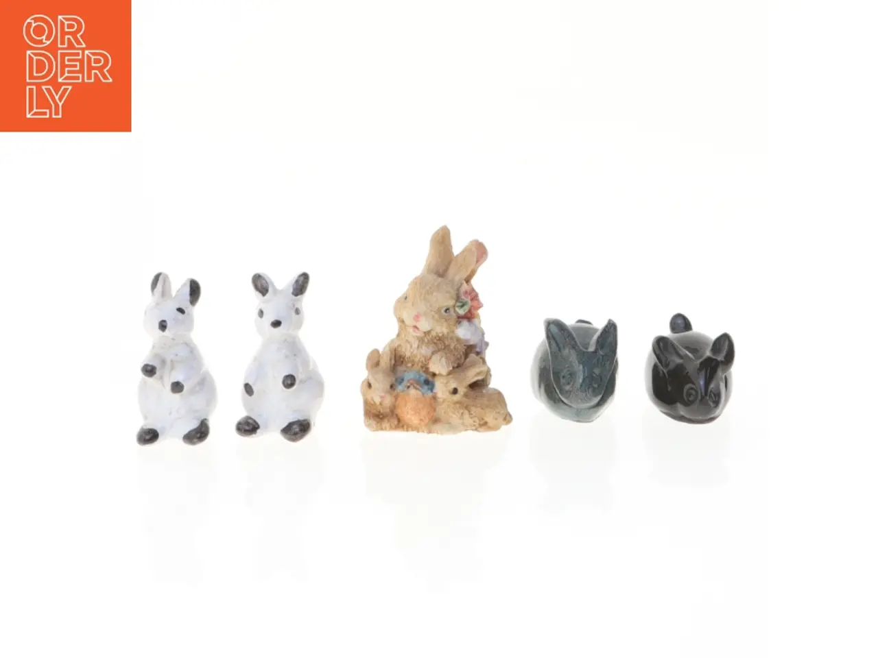 Billede 1 - Figurer af kaniner (str. 4 cm)