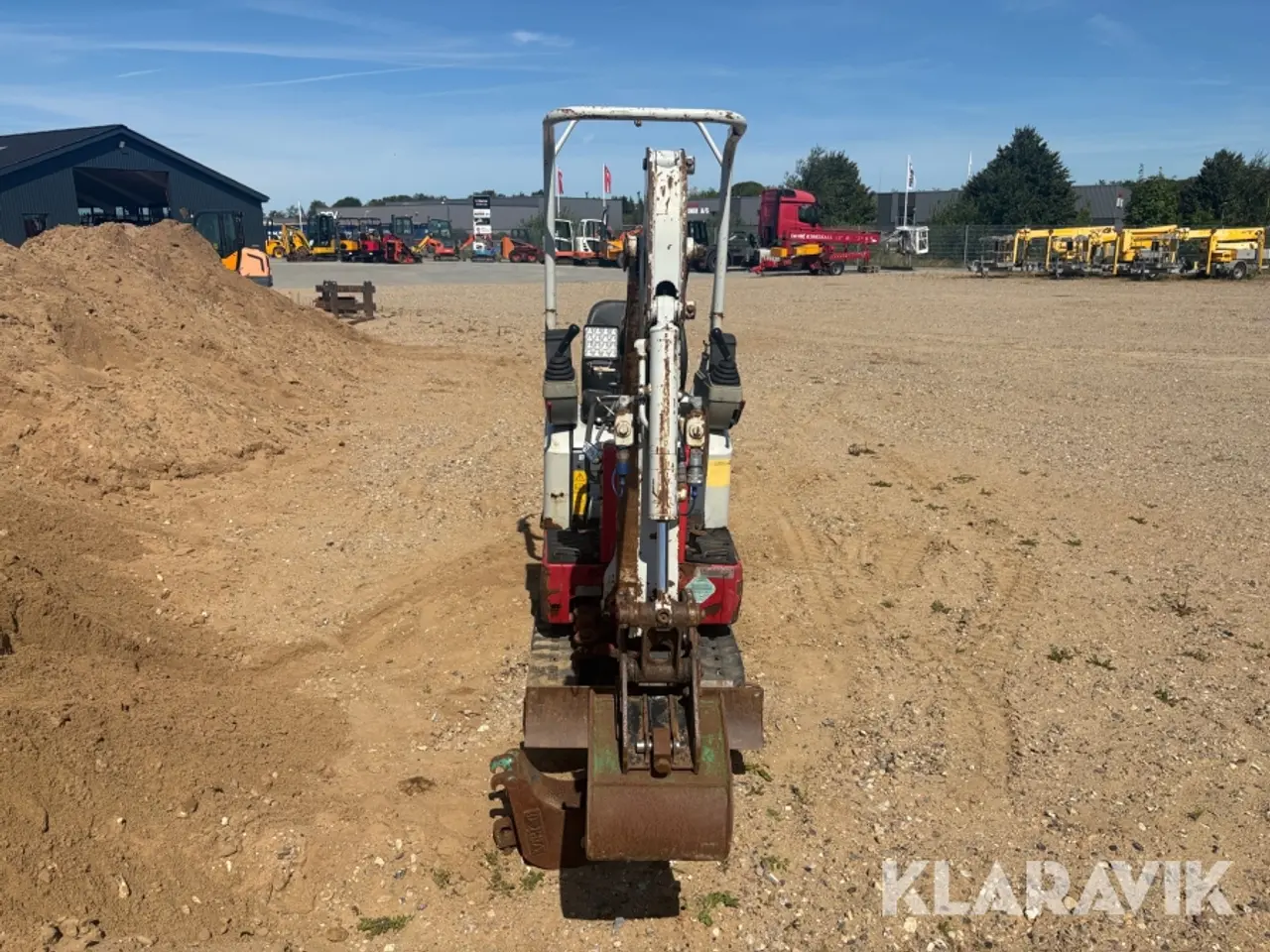 Billede 7 - Minigraver Takeuchi TB210R med tilbehør