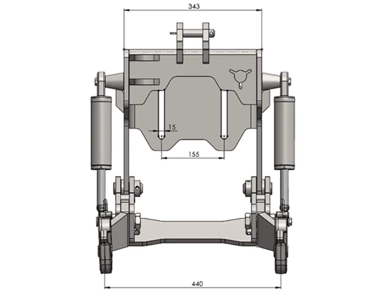 Billede 6 - Universal Frontlift Kat.1 PROFI Automatisk (800kg)