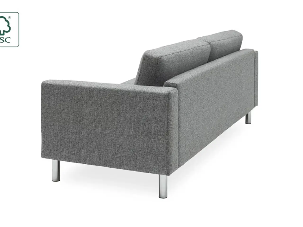 Billede 11 - Sofa med puf og nakkestøtte