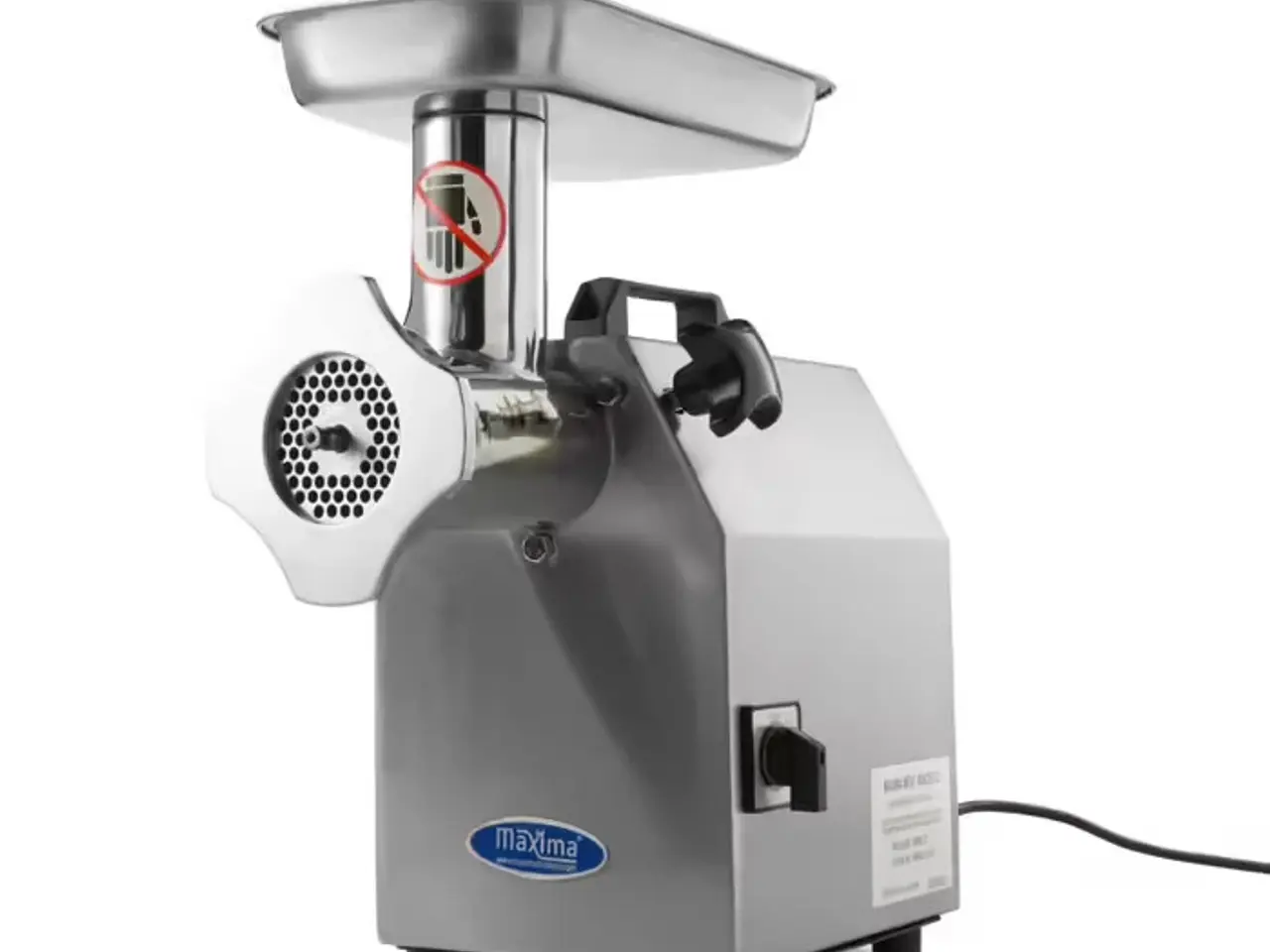 Billede 1 -  Kødhakker MMM 22 – 220 kg/t – Maxima