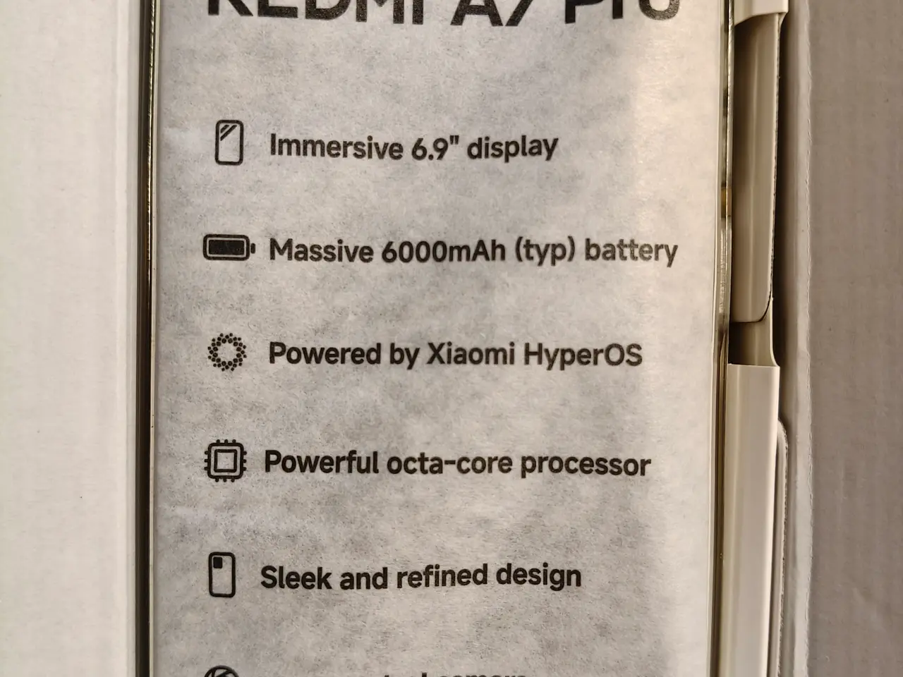 Billede 5 - Xiaomi Redmi A7 Pro 6.9´ skærm og 6000 mAh Batteri