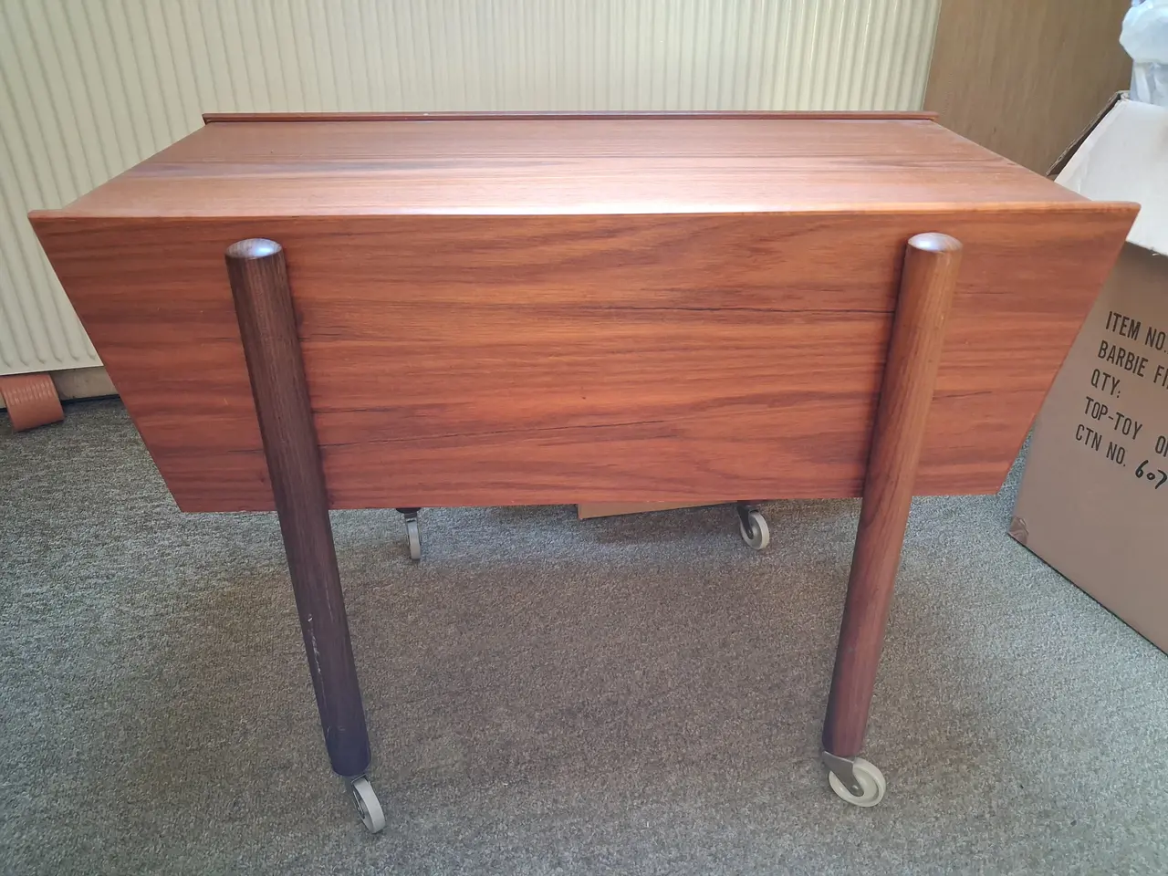Billede 1 - Vintage/retro sybord i teak træ