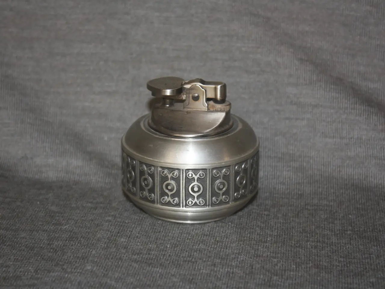 Billede 1 - Bordlighter / Lighter i tin Pewter Haugrud Norway