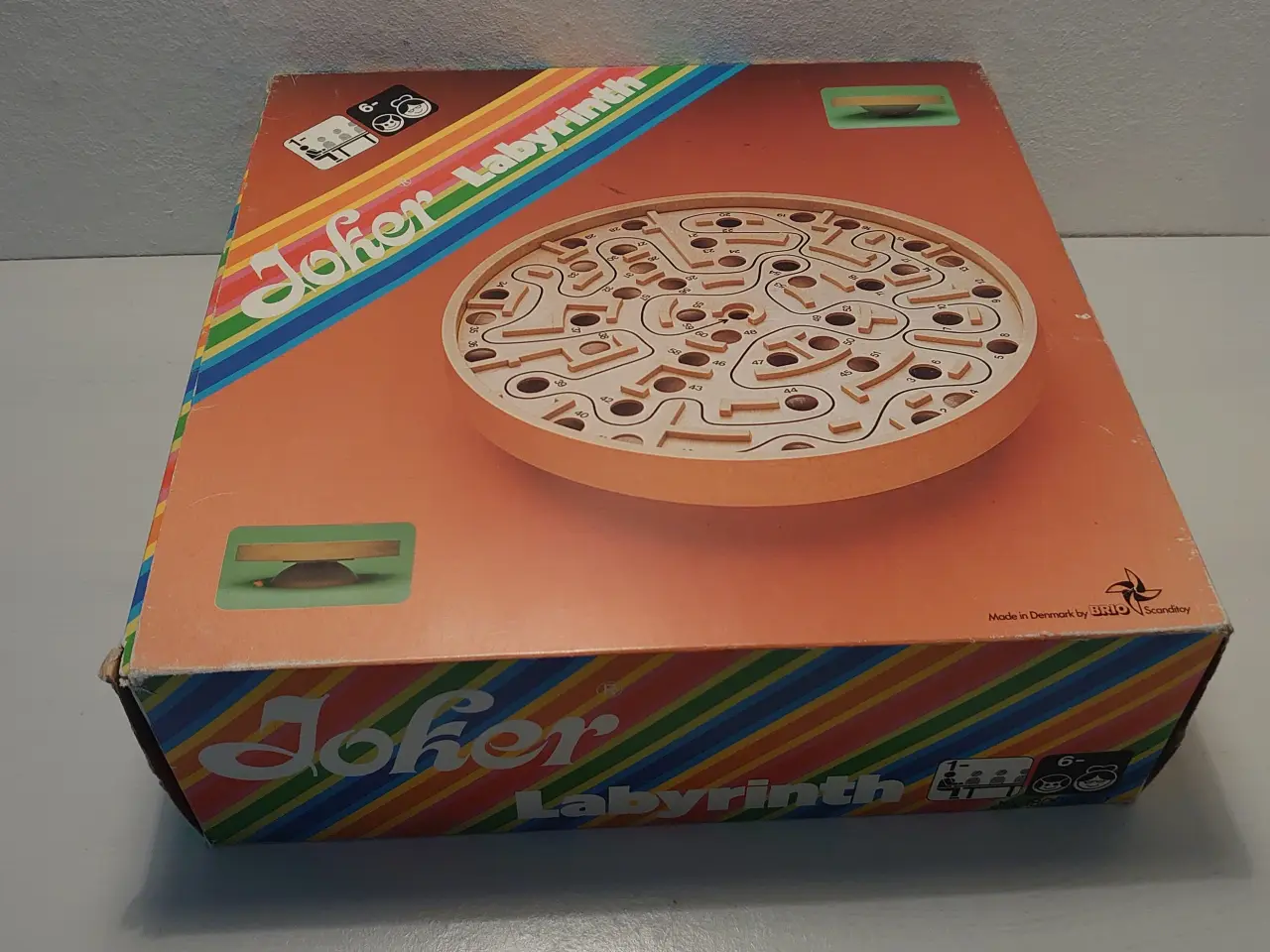 Billede 1 - Joker Labyrinth kuglespil fra Brio Scanditoy.