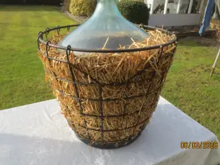 1 stk Retro Vinballon med Trådnet