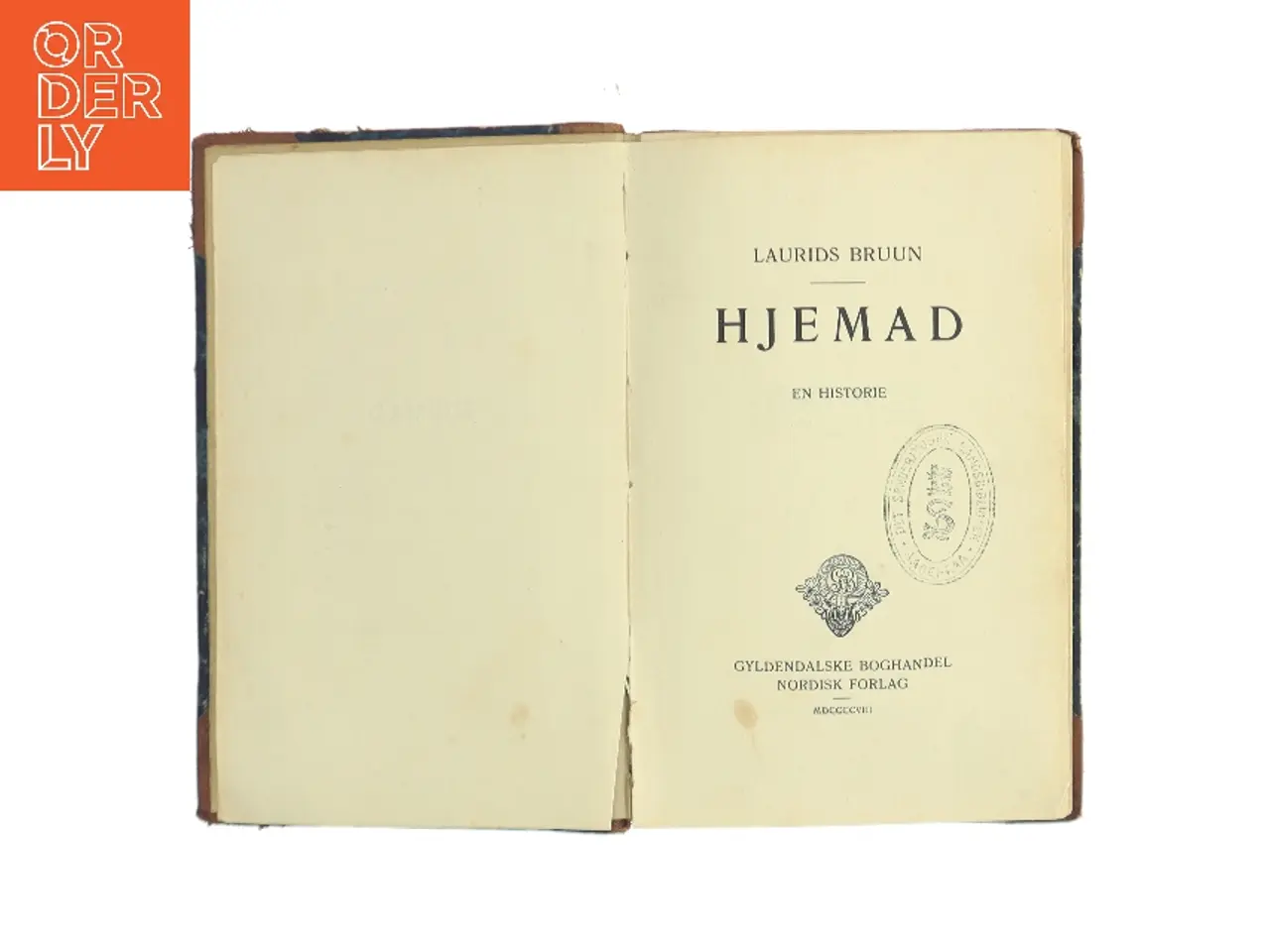 Billede 2 - Hjemad af Laurids Bruun (Bog)