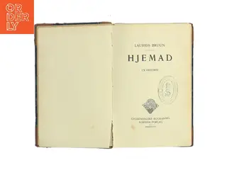 Hjemad af Laurids Bruun (Bog)