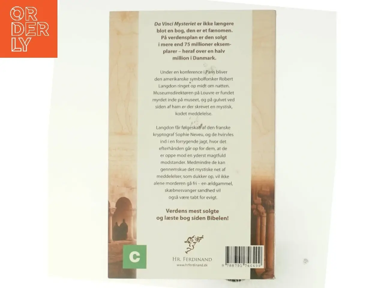 Billede 3 - Da Vinci Mysteriet af Dan Brown (Bog)